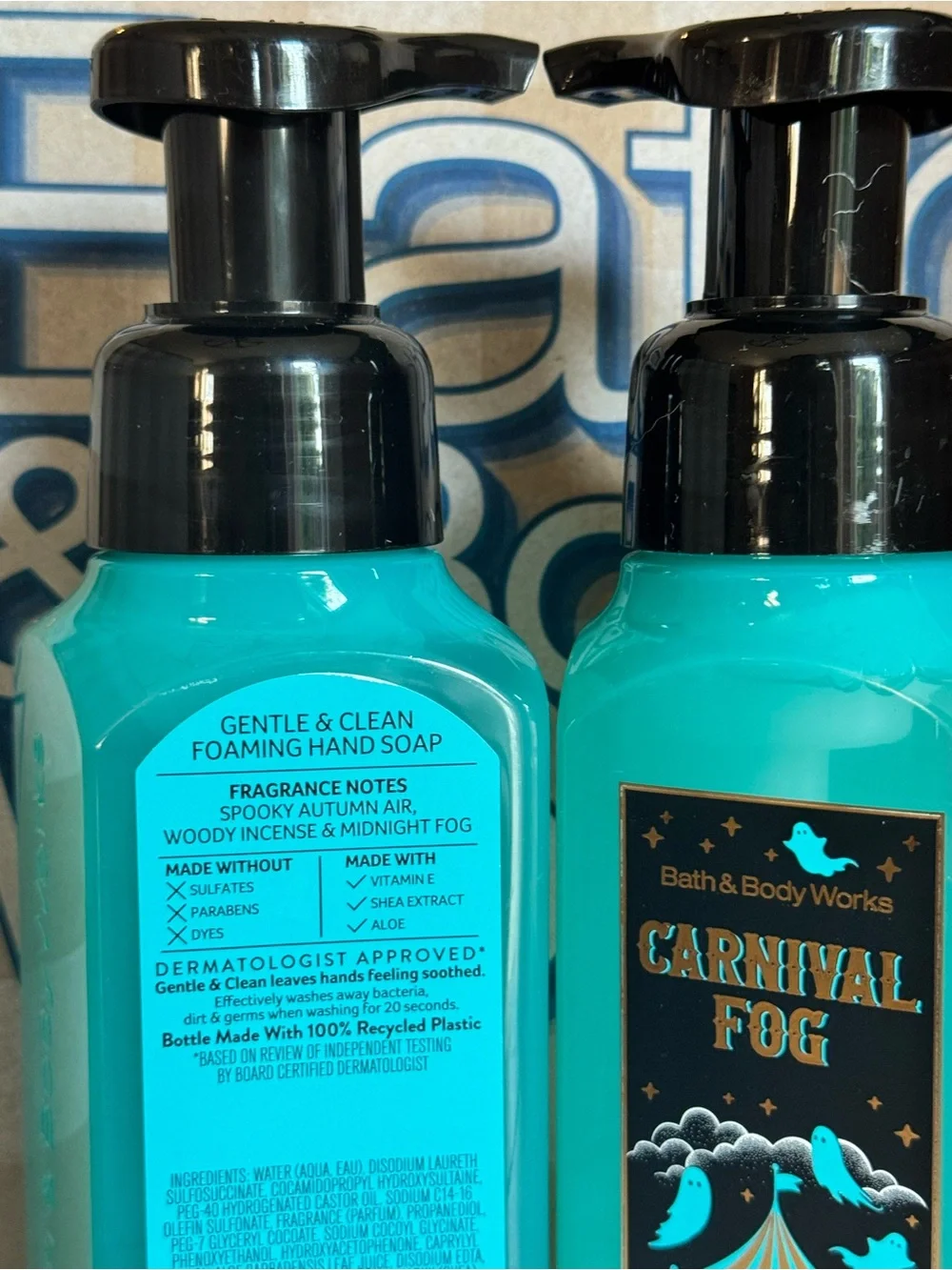 NEW B&BW (2) Carnival Fog foaming hand soaps